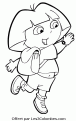 coloriage dora 84