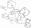 coloriage bebe 20
