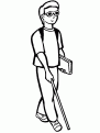 coloriage handicape 20