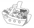 coloriage bateau-de-saint-nicolas 08