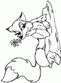 coloriage renard 06