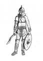 coloriage gladiateur-315 06