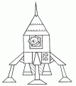 coloriage fusee 05