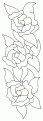 coloriage rose 01