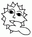 coloriage soleil 26