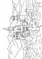 coloriage chateau 03