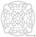 coloriage mandala 44