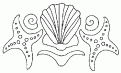 coloriage coquillage 13