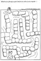 labyrinthe coloriage 45