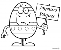 coloriage Joyeuses Paques