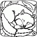 coloriage renard 18