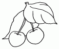coloriage cerise 14