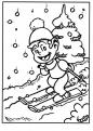coloriage jeux olympique ski-180 20