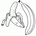 coloriage banane 11