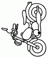 coloriage moto 01