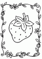 coloriage fraise 01