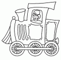 coloriage train 02