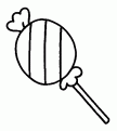 coloriage bonbon 08