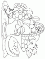 coloriage panier fruit 03
