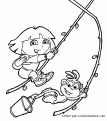 coloriage dora 31