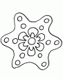 coloriage flocon de neige 03