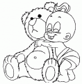 coloriage bebe 37