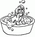 coloriage salle de bain 08