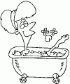 coloriage salle de bain 09