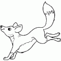 coloriage renard 10