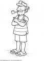coloriage metier patron-de-p-che-308 45