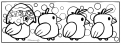 coloriage 4 petit poussin de Paques 9