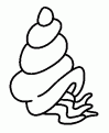 coloriage coquillage 10