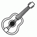 coloriage instrument musique 18