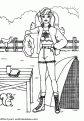 coloriage barbie 83