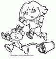 coloriage dora 77