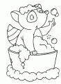 coloriage salle de bain 03