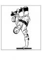 coloriage action skate-board 105
