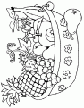 coloriage coupe de fruit 01