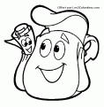 coloriage dora 39
