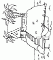 coloriage ile deserte paradis 14