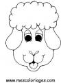 coloriage mouton 65