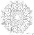 coloriage mandala 31