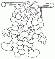 coloriage raisin 03