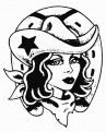 coloriage cowboy 38