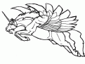 coloriage de licorne 05