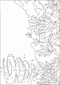 coloriage arc-en-ciel 01