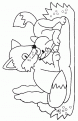 coloriage renard 04