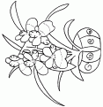 coloriage orchidee 08