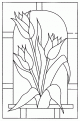 coloriage tulipe 27