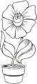 coloriage fleur 09